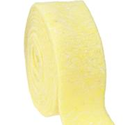 Ruban de feutre jaune clair 7,5cm x 5m - Bricolage, décoration de printemps