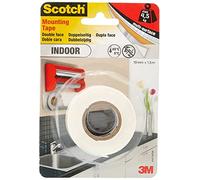 Ruban de fixation pour intérieur Scotch-Fix 4496G-1915-P, 19mmx1,5m, 1 rouleau/paquet (L'emballage peut varier)