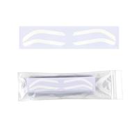 Ruban de forme de sourcil, ruban à sourcils Shaper - Kit de mise en forme des sourcils Shaper | 50 paires autocollants à aérographe adhésif auxiliaire, modèles pour le maquillage de teinture