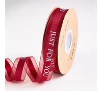 Ruban De Gaze De Neige De 2.5cm, Ruuban D'emballage De Fleurs, Ruban De Gâteau, Ruban De Décoration De Bouquet De Fleurs, Bricolage De Tissu À Coudre Pour Vêtements