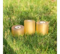 Ruban de greffage imperméable pour greffage de plantes, matériau PE flexible et biodégradable qui soutient la guérison et la protection dans les environnements de jardinage extérieurs (5 cm)