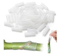 Ruban de greffage, outil de greffage 100 pièces, manchons en silicone, tubes flexibles pour arbres fruitiers et bonsaï, favorise le taux survie, kit