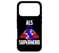 Ruban de Guerrier Super-héros de la sclérose latérale amyotrophique Coque pour iPhone 17 Pro