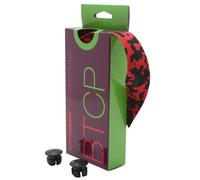 Ruban De Guidon Bikeribbon Cork Plus Noir-Rouge