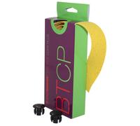 RUBAN DE GUIDON - CINTRE BIKE RIBBON CORK PLUS JAUNE AVEC LIEGE