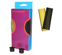 Bikeribbon Ruban de guidon Drops Mixte Noir/Jaune Taille unique