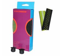 Ruban de guidon Bike Ribbon drop noir-vert