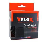 Ruban de guidon cintre Velox Confort - VELOX - noir - 200x3 cm - mousse eva - avec bouchons