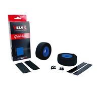Ruban de guidon - cintre velox maxi cork bicolor noir-bleu - guidoline