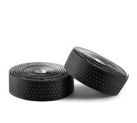 Ruban de guidon de vélo en silicone perforé - noir