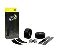 Ruban de guidon tour de france confort noir perforee