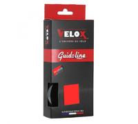 Ruban de guidon Velox maxi cork bicolor noir-rouge