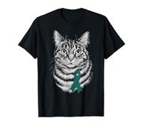 Ruban de jade pour sensibilisation à l'hépatite B pour chat T-Shirt