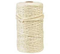 Ruban de jute Cordon de jute Décoratif Jute Crème Ø3mm 200m DIY Bricolage Décoration d'été