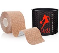 Ruban De Kinésiologie Rouleau Unique (Prédécoupé Ou Continu) ; Propriétés Avancées De Résistance Et De Flexibilité ; Récupération Thérapeutique Plus Durable ; Bande De Sport (Beige Prédécoupé)
