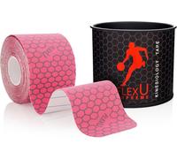 Ruban De Kinésiologie Rouleau Unique (Prédécoupé Ou Continu) ; Propriétés Avancées De Résistance Et De Flexibilité ; Récupération Thérapeutique Plus Durable ; Bande De Sport (Rose Prédécoupé)