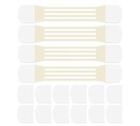 Ruban de lifting du cou - 20 pièces en cassettes de lifting du visage invisibles | Causes et bandes de levage invisibles confortables | Autocollants de levage de cou Ruban de levage