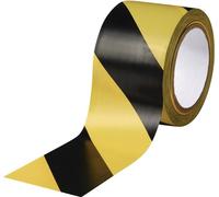 Rocol RS56015 RS56015 Bande adhésive de marquage EasyTape™ noir, jaune (L x l) 33 m x 75 mm 1 pc(s)