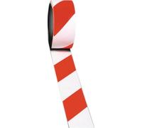 Rocol RS56006 RS56006 Bande adhésive de marquage EasyTape™ rouge, blanc (L x l) 33 m x 50 mm 1 pc(s)