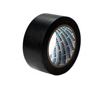 Ruban de marquage au sol en PVC | Ruban de marquage de sécurité en vinyle de qualité supérieure | Pour entrepôts, industries, magasins | Rouleau simple de 50 mm x 33 m (noir)
