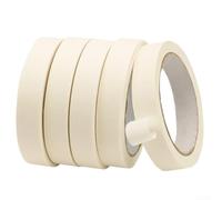 Ruban de masquage de peinture en aérosol avec fonction de déchirure à la main et papier pour une séparation précise des couleurs dans les applications de peinture, de décoration et d'artisanat (2 cm