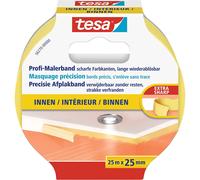 Bande de masquage tesa® tesa 56270-00000-01 jaune (L x l) 25 m x 25 mm acrylate 1 pc(s)