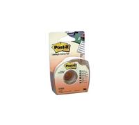Post-it Bande de correction et de masquage 658H blanc 25,4 mm x 17,7 m avec dévidoir manuel