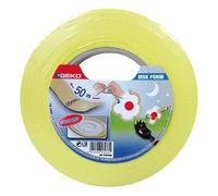 Adhésif masquage crêpé - 25 mm x 50 m - spécial courbes