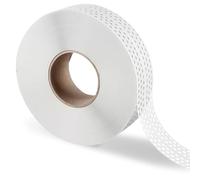 Ruban de masquage pour cloison sèche - 5 cm x 40 m - Ruban adhésif pour joints de plâtre avec protection des bords - Très flexible et réutilisable - 1 rouleau de ruban PVC de qualité supérieure