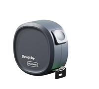 Ruban de mesure portatif-mètre d'auto-verrouillage avec marques fluorescentes | Outil enroulable et résistant à l'usure pour des projets précis d'ingénierie, travail du bois, bricolage, c