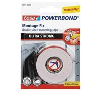 Ruban de montage Tesa Powerbond, 19 mmx1,5 m, double face, très épais