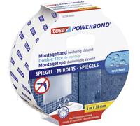 Ruban de montage tesa® Powerbond tesa 55734-00000-02 blanc (L x l) 5 m x 38 mm acrylate 1 pc(s)