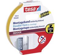 Ruban de montage tesa® Powerbond tesa 55741-00001-03 orange (L x l) 5 m x 19 mm caoutchouc 1 pc(s)