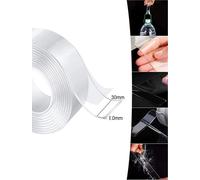 Ruban de montage transparent double face nano 5m étanche