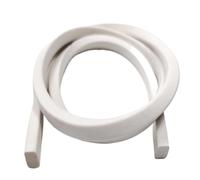 Ruban de mousse autocollant, Joint d'étanchéité en silicone blanc, plusieurs tailles, for portes et fenêtres(5x10mm)