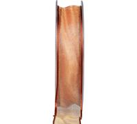 Ruban de mousseline ruban d'organza ruban cadeau orange 25mm x 20m