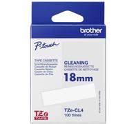 Ruban de nettoyage Brother TZe, TZ TZe-CL4 18 mm