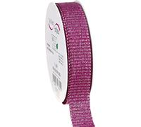 Ruban de Noël Erika fils d'or ruban cadeau 25mm 20m ruban décoratif