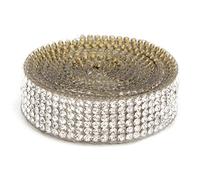 Ruban De Paillettes Rouge Pour Décoration De Gâteau Artisanat Fête Mariage Rouleau De 1 Mètre Avec Adhésif Auto Agrippant Et Brillance Diamantée