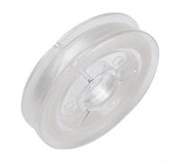 Ruban de pêche PVA 10 m pour les pêcheurs à la carpe pour construire pour dissoudre les bas de ligne et préparer des sacs d'appâts en utilisant des systèmes solubles dans l'eau (7 x 17)