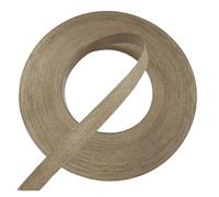 Ruban de placage en chêne Bande de chant en chêne blanc véritable sans colle, un rouleau 100M, ruban placage bois 0.8mm, support polaire for meubles stratifiés, tiroir contreplaqué(1.6cmx100m)