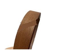 Ruban de placage en chêne Bande de placage en chêne véritable, bande chant bois d'érable, blanc, noyer, cerisier, teck, frêne Bubinga Sapele, 20 mm à 55 large(Sapele,28mm x 35m)