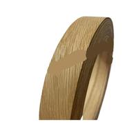 Ruban de placage en chêne Bande de placage en chêne véritable, bande chant bois d'érable, blanc, noyer, cerisier, teck, frêne Bubinga Sapele, 20 mm à 55 large(White Oak,45mm x 22m)