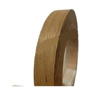 Ruban de placage en chêne Bande de placage en chêne véritable, bande chant bois d'érable, blanc, noyer, cerisier, teck, frêne Bubinga Sapele, 20 mm à 55 large(Thai Teak,45mm x 22m)
