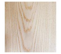 Ruban de placage en chêne Feuille de placage en bois chêne rouge pré-collée 8.5 pouces, adhésif thermofusible à repasser for la rénovation meubles(Flat cut,W22cm-L100cm)