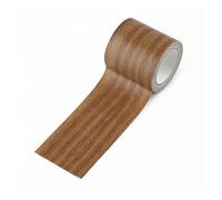 Ruban de placage en chêne Rouleau de ruban auto-adhésif étanche, 5,7x4,57 m, en Grain bois, chêne chocolat, for meubles maison, autocollant sol(Brown)
