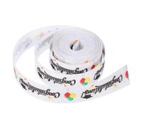 Ruban de Présent Polyester Décoratif pour Loisirs Créatifs, 2,2 CM | Rouleau de 5 Yards, Surface Lisse, Usage Fête et Atelier, pour Crafteurs et Fleuristes