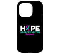 Ruban de prévention du Suicide Hope Coque pour iPhone 15 Pro