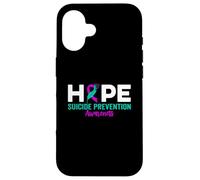 Ruban de prévention du Suicide Hope Coque pour iPhone 16