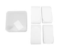 Ruban de protection pour cadre | Autocollants de protection en PU 4PCS pour tête de support de tennis | Scratch & Abrasion Maintenance | Accessoires d'équipement de sport léger